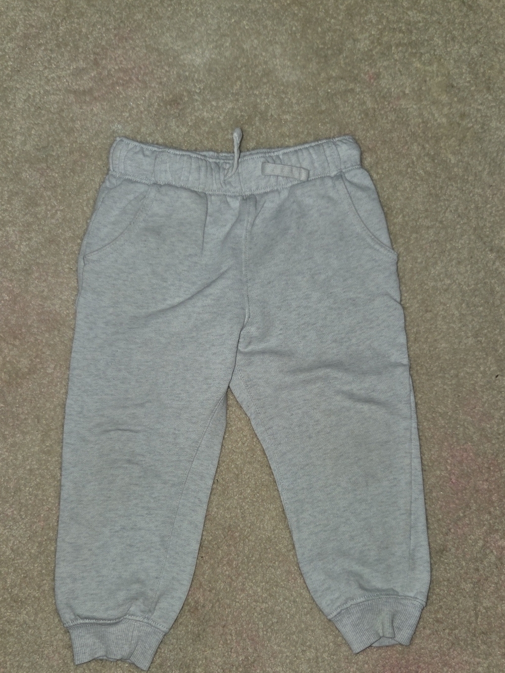 BOGO 🆓️ Carters 4t boys Gray Elastic Waist Sweatpants